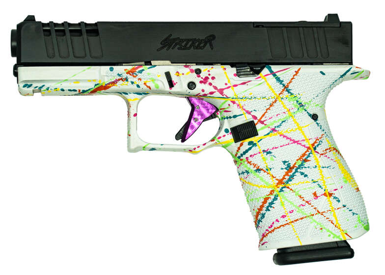 Handguns Great Lakes Firearms ZPAP M85 9mm GLFA 19 STRIKER 9MM 4 SPLATTER WHITE OR 15RD • Model: ZPAP M85